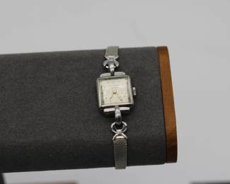 Vintage Art Deco Universal Geneve Women's Watch - Silver Tone, Serial #25133/1184364