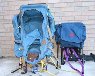 Vintage Jansport D3 & REI Long Trail Jr. Hiking Backpacks - Retro Outdoor Enthusiast Collection