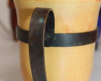 Gladding McBean El Patio Vintage 1930s Ceramic Mugs - Colorful Collectible Set Of 4