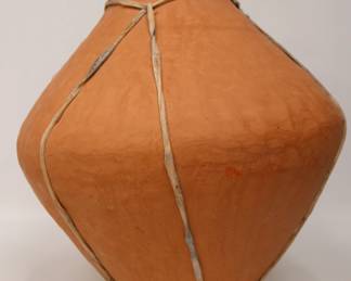 Handcrafted Mexican Terracotta Pottery Vessel - Rustic Home Decor