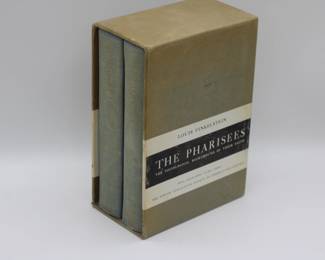 The Pharisees: The Sociological Background Of Their Faith" By Louis Finkelstein - Classic Scholarly Work