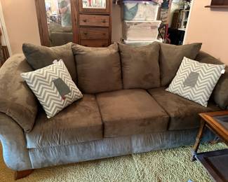 sofa, has matching oversized chair