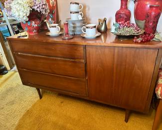mid century buffet, there is also table/chairs