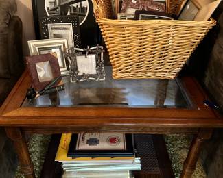 side tables, frames