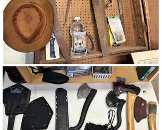 axes and more garage stuff