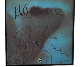 Pink Floyd Waters Gilmour Wright Mason Signed LP
