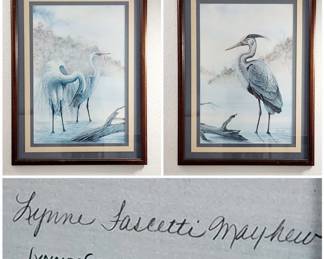 Lynne Fascetti Mayhew LE Signed Lithographs