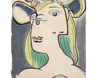 Picasso Buste de Femme al Chapeau