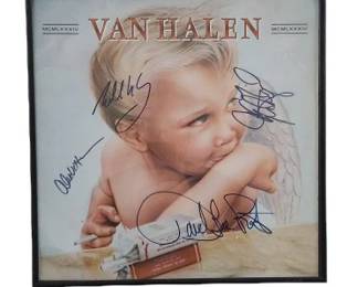 Van Halen Band Signed 1984 Album