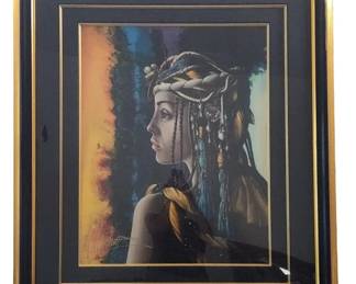Martiros Signed LE Song of the Nile Serigraph