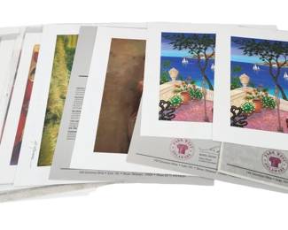 Park West Hua Chen Najar Fanch Seriolithographs