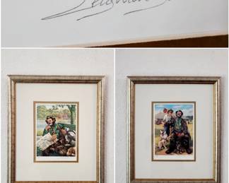 Two Leighton Jones Hand Signed Artist Proofs