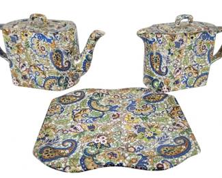 Wades English Porcelain Chintz Ware Tea Set