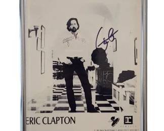 Eric Clapton Signed Photograph