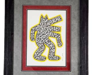 Keith Haring 1985 Ink On Paper