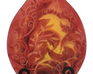 Ulla Darni Flame Reverse Paint Glass Night Light