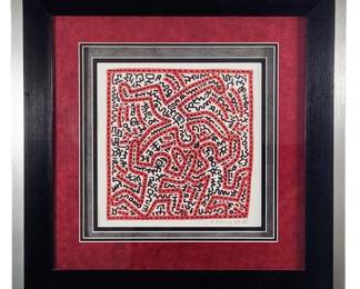 Keith Haring 1984 Ink on Paper