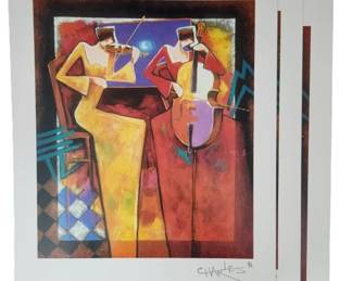 3 Charles Lee Duet Night Seriolithographs