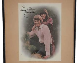 The Carpenters Band Signed Album