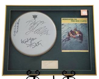 Cass Elliot Mamas & Papas Autographed Memorabilia