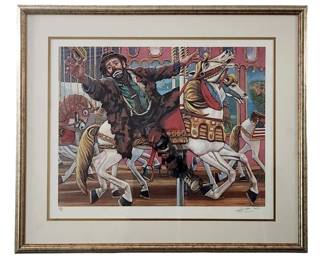 Leighton Jones Catch the Brass Ring Artist Proof