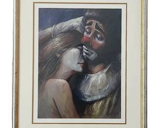 Leighton Jones Signed LE Tender Love Lithograph