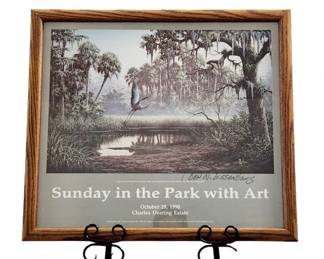 Ben W. Essenburg Hand Signed Gallery Poster