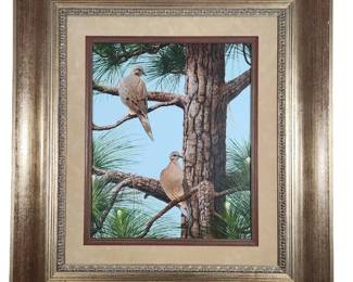 Stephen Koury Mourning Doves Original Painting