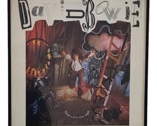 David Bowie Signed Never Let Me Down Album