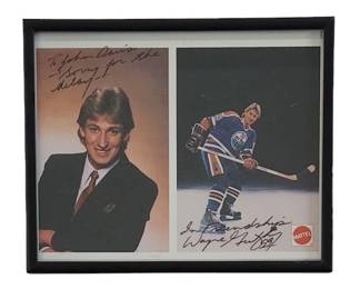 Wayne Gretzky Edmonton Oilers Signed Photo COA