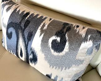 Designer throw pillows