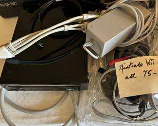 Wii and components and a few games