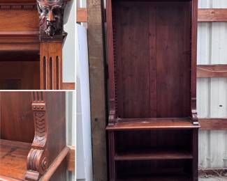 Great shelving unit with nice detailing