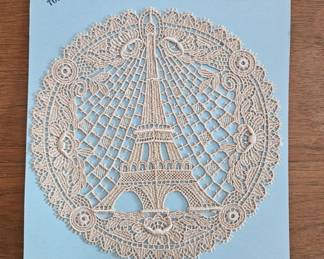 Lots of crochet doilies of various sizes & shapes