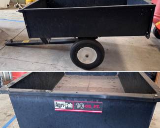 Agri-Fab 10 cu ft gardern trailer