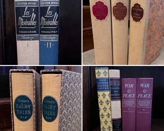Nice selection of vintage and modern books