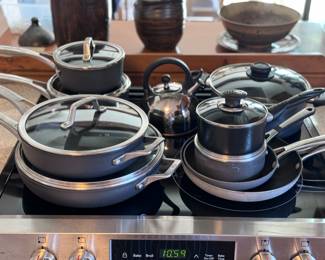 Misc. Calphalon pots & pans