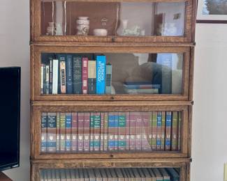 Antique "Macey" barrister bookcase