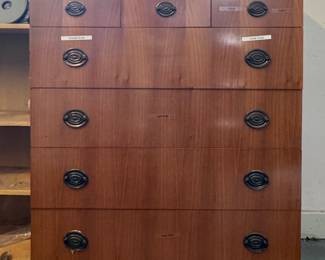 Tall good quality vintage dresser