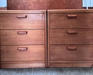 Pair of bedside stands