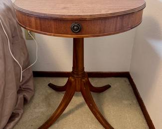 1940s "Imperial" furniture co. Grand Rapids, MI - "drum table"