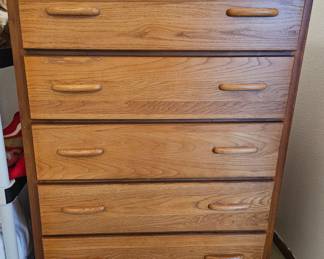Nice wood highboy dresser