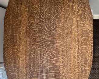 Top of extendable table - beautiful wood!