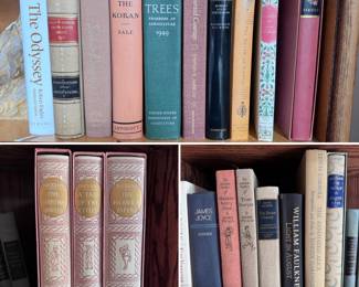Large selection of vintage and modern books