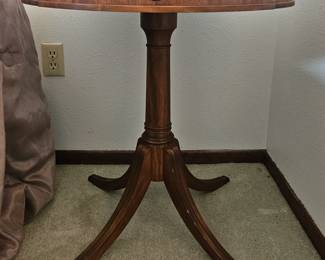 Wood antique side table