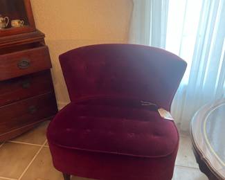 French med century club chair
