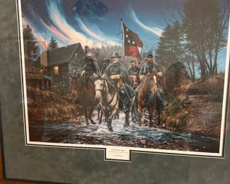 ‘The northern lights’
Print by John Paul Strain