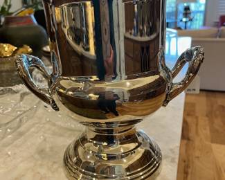 Silver plate wine cooler