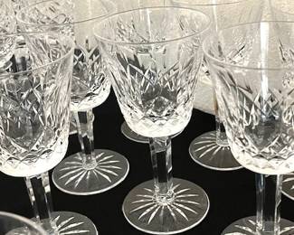 Lismore by Waterford wine goblets