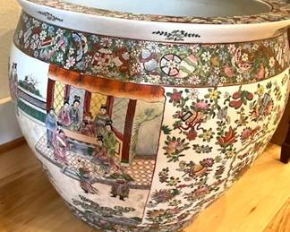 Fishbowl planter 20" diameter x 18"h